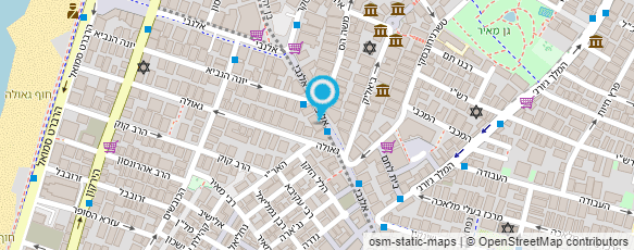 מפת הגעה אל סטודיו נעה טני מפת הגעה אל סטודיו נעה טני