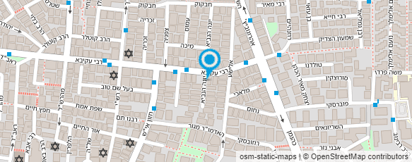 מפת הגעה אל ד"ר בליי אריה