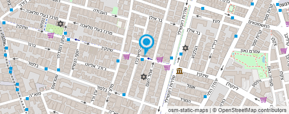 מפת הגעה אל המזנון של איציק ורותי