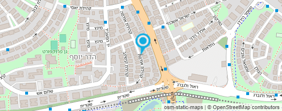 מפת הגעה אל יצחקי דוד