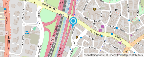 מפת הגעה אל קציר בנימין נוטריון