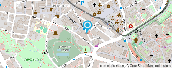 מפת הגעה אל הלה - המכונים לבריאות המשפחה בע"מ