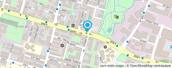 מפת הגעה אל גגות יקיר