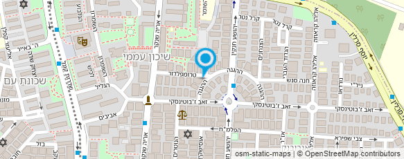 מפת הגעה אל צדיק אורי