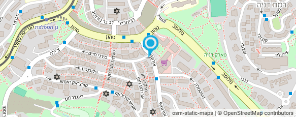 מפת הגעה אל דני עיצוב שיער מפת הגעה אל דני עיצוב שיער