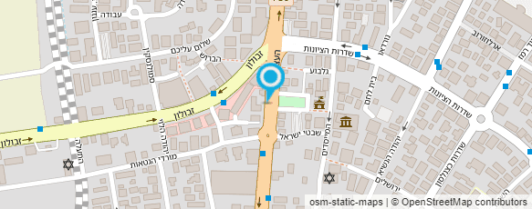 מפת הגעה אל סנדלריה אקספרס 2000