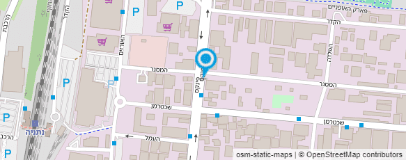 מפת הגעה אל מוסך י.ג. חי נתניה בע"מ