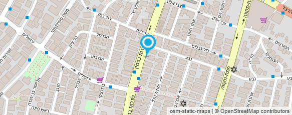 מפת הגעה אל פרופ' בוריסובסקי מנואל