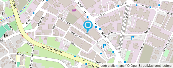 מפת הגעה אל פוטקס תבניות בע"מ