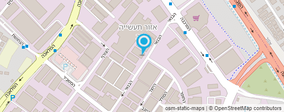 מפת הגעה אל המרכב א.ש