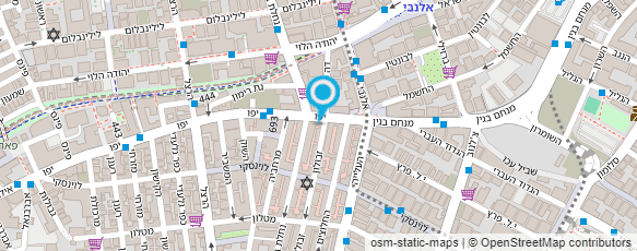 מפת הגעה אל יהורם ישר