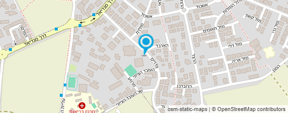 מפת הגעה אל מרכז המחול קרן אור