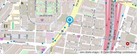 מפת הגעה אל רוזן ומינץ