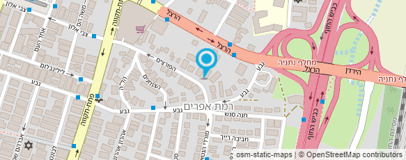 מפת הגעה אל עמוס ראובן