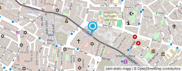 מפת הגעה אל שטיחי יעקב בן דוד