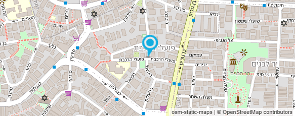 מפת הגעה אל ד"ר סונדרס יונה מפת הגעה אל ד"ר סונדרס יונה