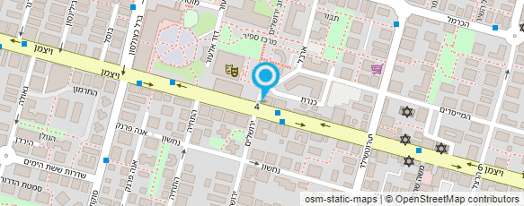 מפת הגעה אל בית אסתי