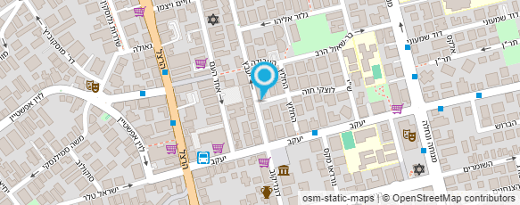 מפת הגעה אל הרביץ - רונקין רוני