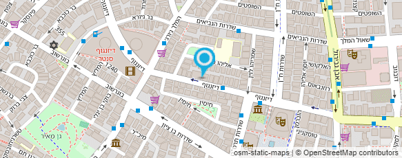 מפת הגעה אל טיילור הפצת הצגות