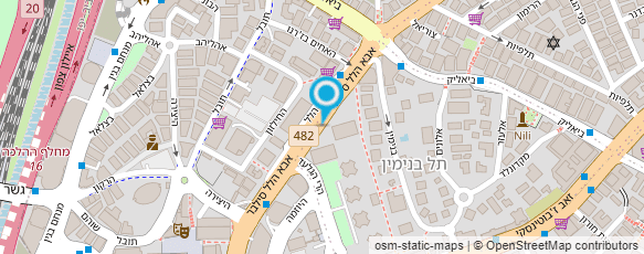 מפת הגעה אל ד"ר מיכאל גלרט