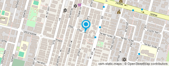 מפת הגעה אל ד"ר אורינובסקי אהוד