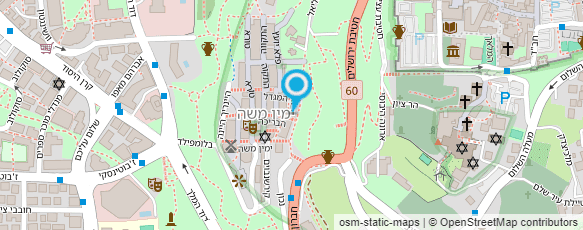 מפת הגעה אל יוסי אבישר - מ.א.ה. הפקות