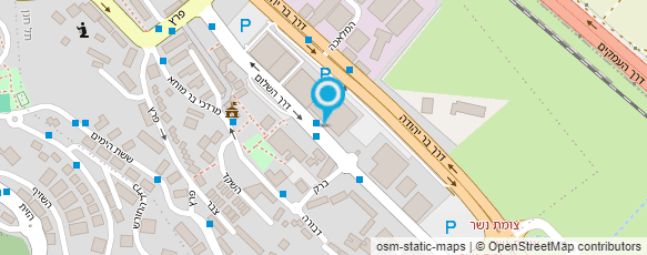 מפת הגעה אל המכון למיקרוביולוגיה של מזון ומוצרי צריכה בע"מ