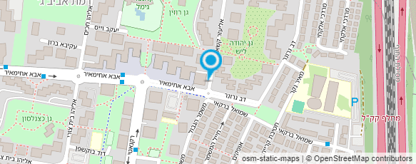 מפת הגעה אל ד"ר וייסברג ציזי