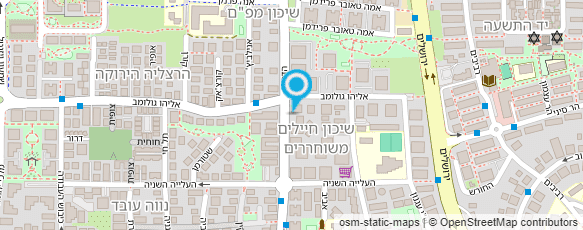 מפת הגעה אל סטודיו רחל כדמור