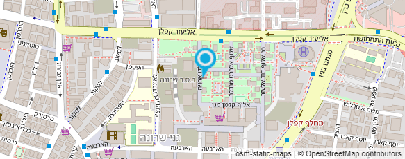 מפת הגעה אל ראשם-חזי