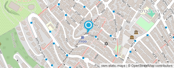 מפת הגעה אל אומנות ועתיקות - לוי אברהם