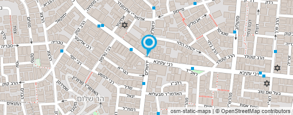 מפת הגעה אל ישיבת חסידי לעלוב "עטרת משה"