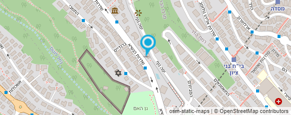 מפת הגעה אל ספריית מרכז הכרמל