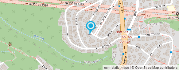 מפת הגעה אל ספריית יד לבנים