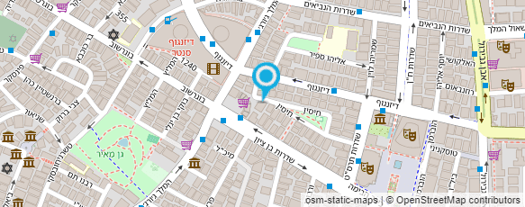 מפת הגעה אל כהן יחזקאל