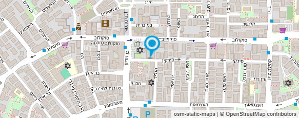 מפת הגעה אל ד"ר לזרוביץ יוליוס