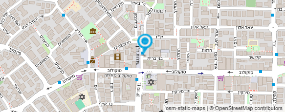 מפת הגעה אל טל חן - יוחי פטר