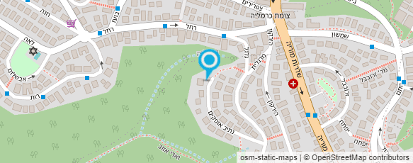 מפת הגעה אל נטר צבי