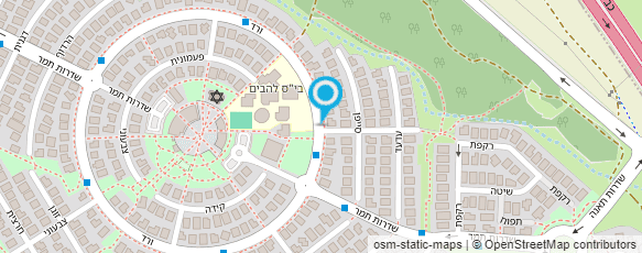 מפת הגעה אל פרופ' כץ מרים