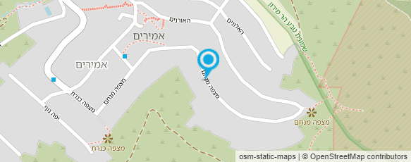 מפת הגעה אל אוירה כפרית