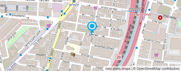 מפת הגעה אל מוסך רון-פולקסווגן;סיאט;אאודי מפת הגעה אל מוסך רון-פולקסווגן;סיאט;אאודי