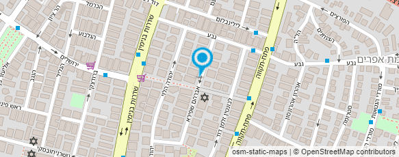 מפת הגעה אל ברוך שטרן מפת הגעה אל ברוך שטרן