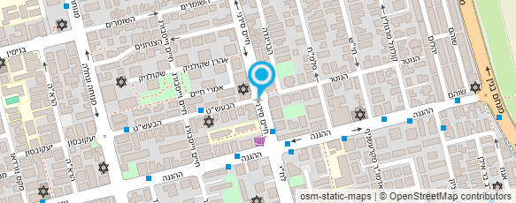 מפת הגעה אל גן-מעון כיף-לי