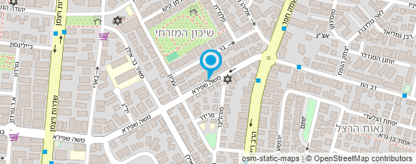 מפת הגעה אל ד"ר גרוס שמואל