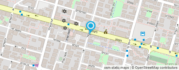 מפת הגעה אל פרסום קאפח