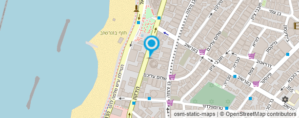 מפת הגעה אל פרנדס אינטרנשיונל מלונות ונופש בע"מ