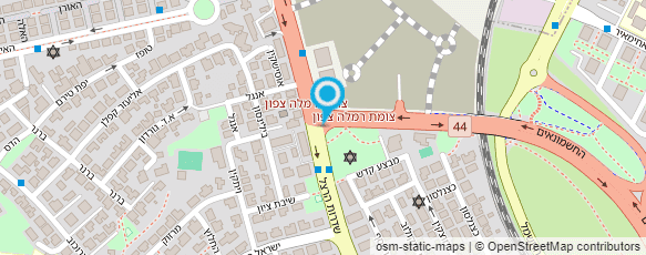 מפת הגעה אל תיכון מקיף ערבי; רמלה-לוד