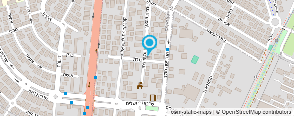 מפת הגעה אל גרינשטיין חנה