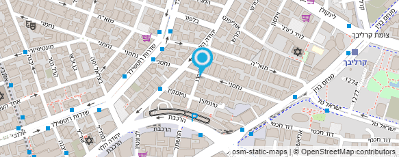 מפת הגעה אל אטיאס עמירם פנטומימה