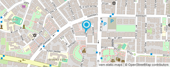 מפת הגעה אל דוד משה נוט'